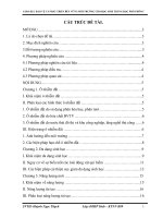 Báo cáo đề tài:Giáo dục bảo vệ và phát triển bền vững môi trường cho học sinh trung học phổ thông pptx