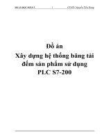 luận văn  xây dựng hệ thống băng tải đếm sản phẩm sử dụng plc s7-200