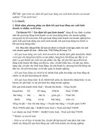 Tiểu luận đề tài: