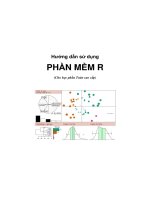 Hướng dẫn sử dụng PHẦN MỀM R(Cho học phần Toán cao cấp) potx