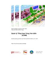 Quản lý Nguồn tài nguyên Thiên nhiên Vùng Ven biển tỉnh Sóc Trăng pdf