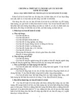 CHƯƠNG 6: THIẾT KẾ VÀ THÀNH LẬP CÁC BẢN ĐỒ KINH TẾ-XÃ HỘI pptx