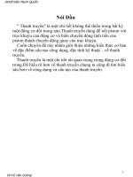 luận văn cơ khí '''' thanh truyền''''