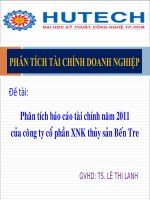 Slide thuyet trinh (PT tai chinh) potx