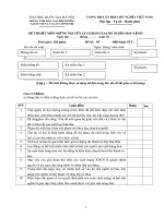 ĐỀ THI HẾT MÔN NHỮNG NGUYÊN LÝ CƠ BẢN CỦA CHỦ NGHĨA MÁC-LÊNIN - ĐỀ SỐ 7 doc