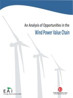 An Analysis of Opportunities in the Wind Power Value ChainEA IEnergy Alternatives pdf