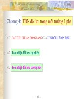TRUYỀN NHIỆT B5  Trao đổi nhiệt đối lưu trong môi trường một pha