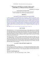 BÁO CÁO KHOA HỌC : PHẨM CHẤT TINH DỊCH CỦA LỢN ĐỰC GIỐNG NGOẠI YORKSHIRE VÀ LANDRACE NUÔI TẠI VĨNH PHÚC pot