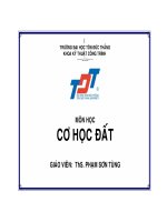 CƠ HỌC ĐẤT - CHƯƠNG 7 ỔN ĐỊNH MÁI DỐC pdf