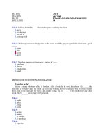 kt hết học phần môn tiếng anh - 2012 docx