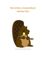 How to Draw a Cartoon Beaver (the Easy Way) docx