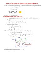 Bài 11: Năng lượng trong giao động điều hòa doc