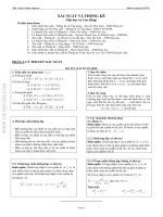 XÁC SUÂT VÀ THÔNG KÊXÁC SUÂT VÀ THÔNG KÊ doc