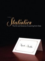 Statistics The Art and Science of Learning from Data pot
