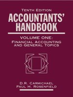 ACCOUNTANTS’ HANDBOOK VOLUME ONE pdf