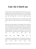 Làm việc ở khách sạn potx