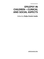EPILEPSY IN CHILDREN – CLINICAL AND SOCIAL ASPECTS pptx