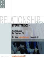 INTERNET TRENDS –Web 2.0 Summit San Francisco pdf