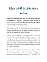 Bệnh trĩ dễ bị chẩn đoán nhầm doc