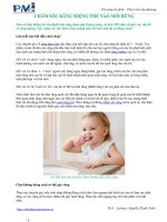 CHĂM SÓC RĂNG MIỆNG THẾ NÀO MỚI ĐÚNG doc