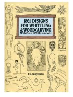 1001 DESIGNS FOR WHITTLING AND WOODCARVING WITH OVER 1800 ILLUSTRATIONS BOOK doc