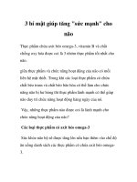 3 bí mật giúp tăng 