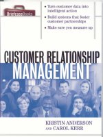 Customer Relationship Management 2002 potx