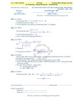 Kì thi tuyển sinh vào lớp 10 môn toán THPT 2006-2007 - THCS Hoàng Văn ppt