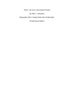 Mari’s 143 Juicy Journaling Prompts By Mari L. McCarthy ppt