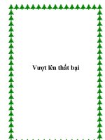 Vượt lên thất bại ppt