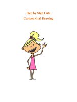 Step by Step Cute Cartoon Girl Drawing docx