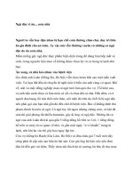 Ngộ độc vì ăn... cơm nhà ppt