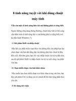 8 tính năng tuyệt vời khi dùng chuột máy tính ppt