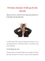 Trời lạnh, cảnh giác với đột quỵ do chảy máu não pdf