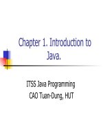 Java C1. Introduction to Java docx