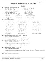 de on HKI Toán 11 (nang cao) potx