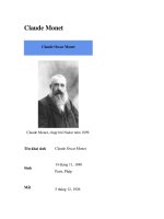 Claude Monet pdf