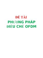 đề tài phương pháp điều chế ofdm