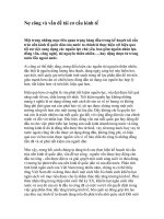 Nợ công và vấn đề tái cơ cấu kinh tế potx