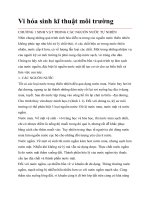 Vi hóa sinh kĩ thuật môi trường potx