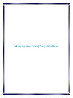 Những loại virus “ăn thịt” máy tính siêu tốc docx