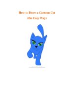 How to Draw a Cartoon Cat (the Easy Way) ppt
