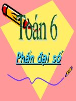 BÀI GIẢNG TOÁN LỚP 6  HAY