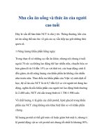 Nhu cầu ăn uống và thức ăn của người cao tuổi pdf