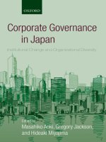 CORPORATE GOVERNANCE IN JAPAN pptx