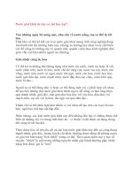 Nước giải khát từ cây cỏ, lợi hay hại? pdf