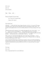 ĐƠN XIN VIỆC ẤN TƯỢNG CHO DOANH NGHIỆP