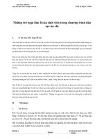 Những trở ngại tâm lí của sinh viên trong chương trình đào tạo tín chỉ