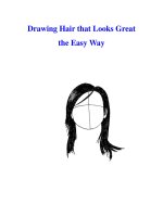Drawing Hair that Looks Great the Easy Way pptx
