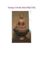 Tượng A-di-đà chùa Phật Tích doc